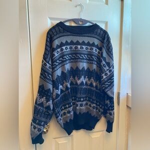 Vintage Black and Grey Sweater